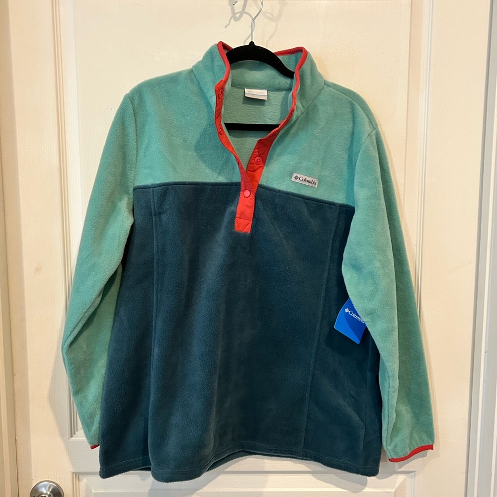 Benton springs Columbia womens 1X nwt tag pullover fleece